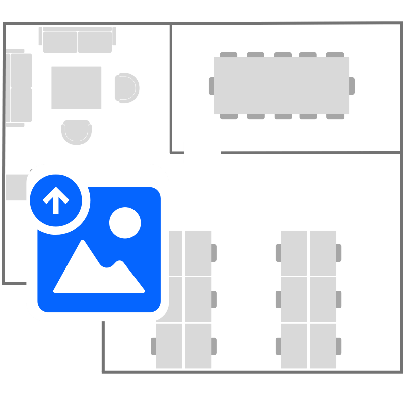 Upload floor plan image